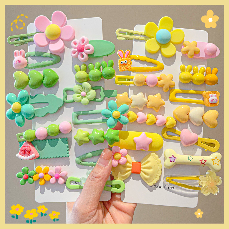 14-8Pcs/Set Candy Color Cartoo - Hair Care Color ulasan dan harga