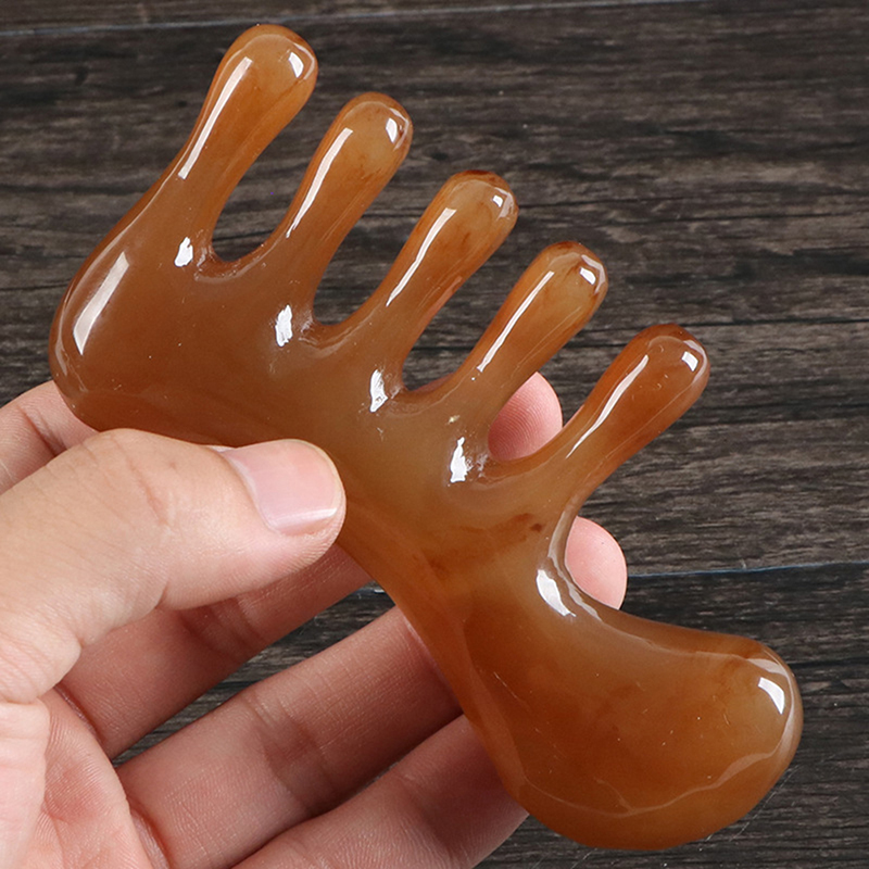 Natural Ox Horn Gua Sha Tools  - Hair Care Natur ulasan dan harga