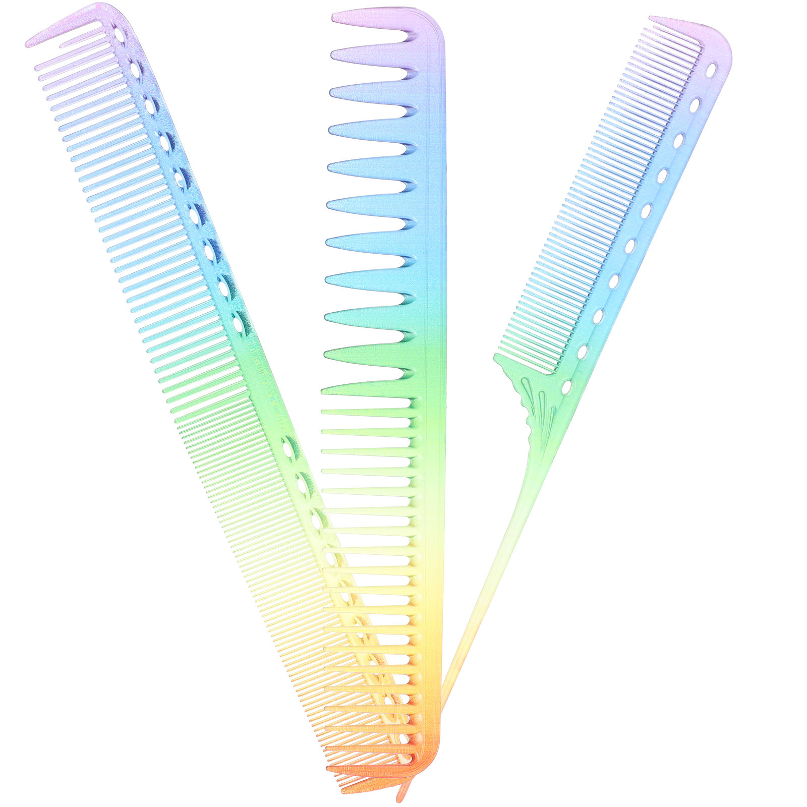 3Pcs Barber Comb Hairdressing  - Hair Care Color ulasan dan harga