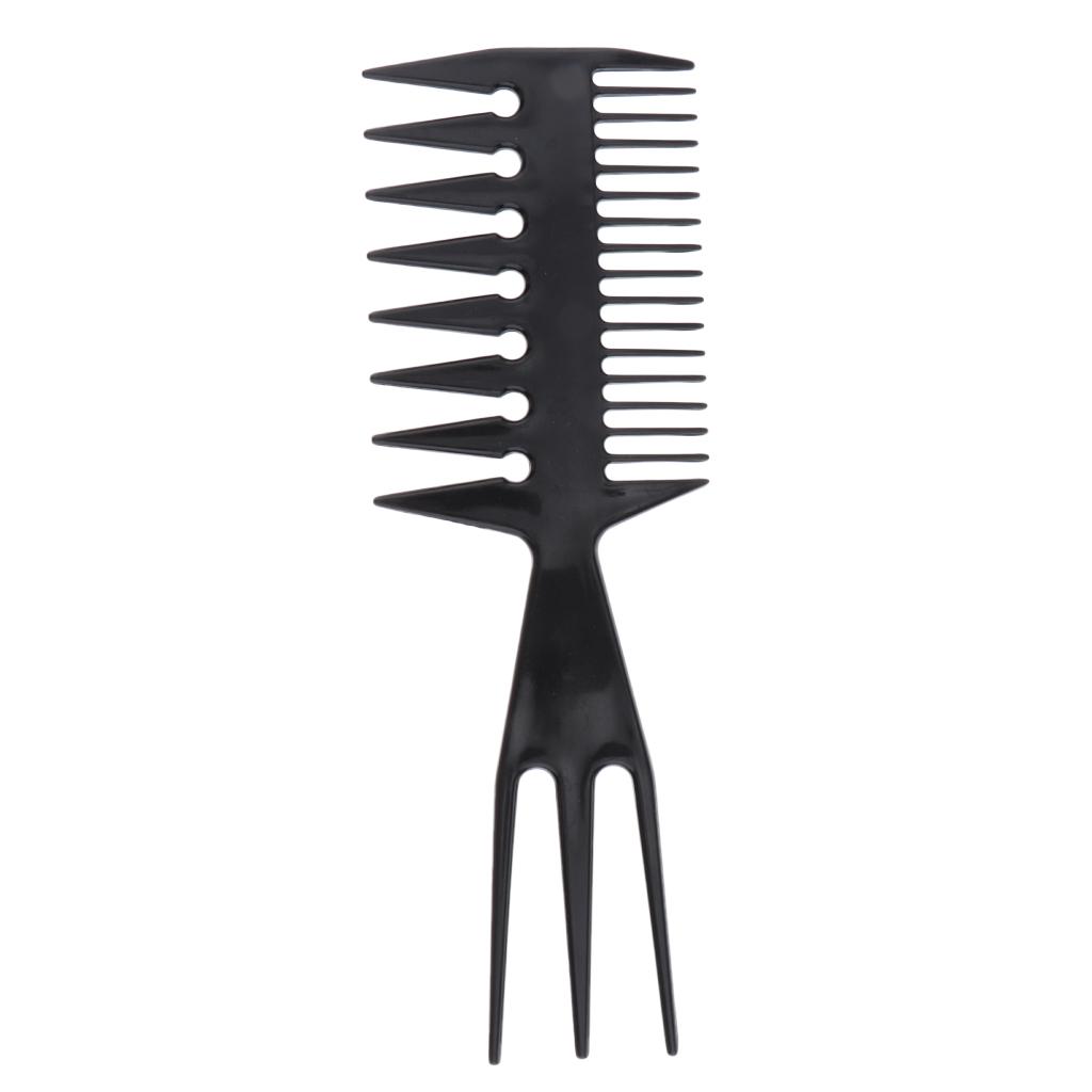 Durable Plastic Hair Pick Comb - Hair Care Color ulasan dan harga