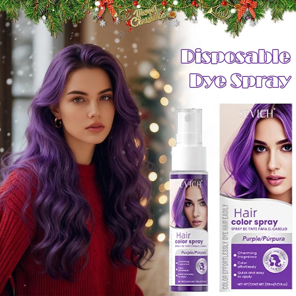 Temporary Hair Color Spray, DI - Hair Care Color ulasan dan harga