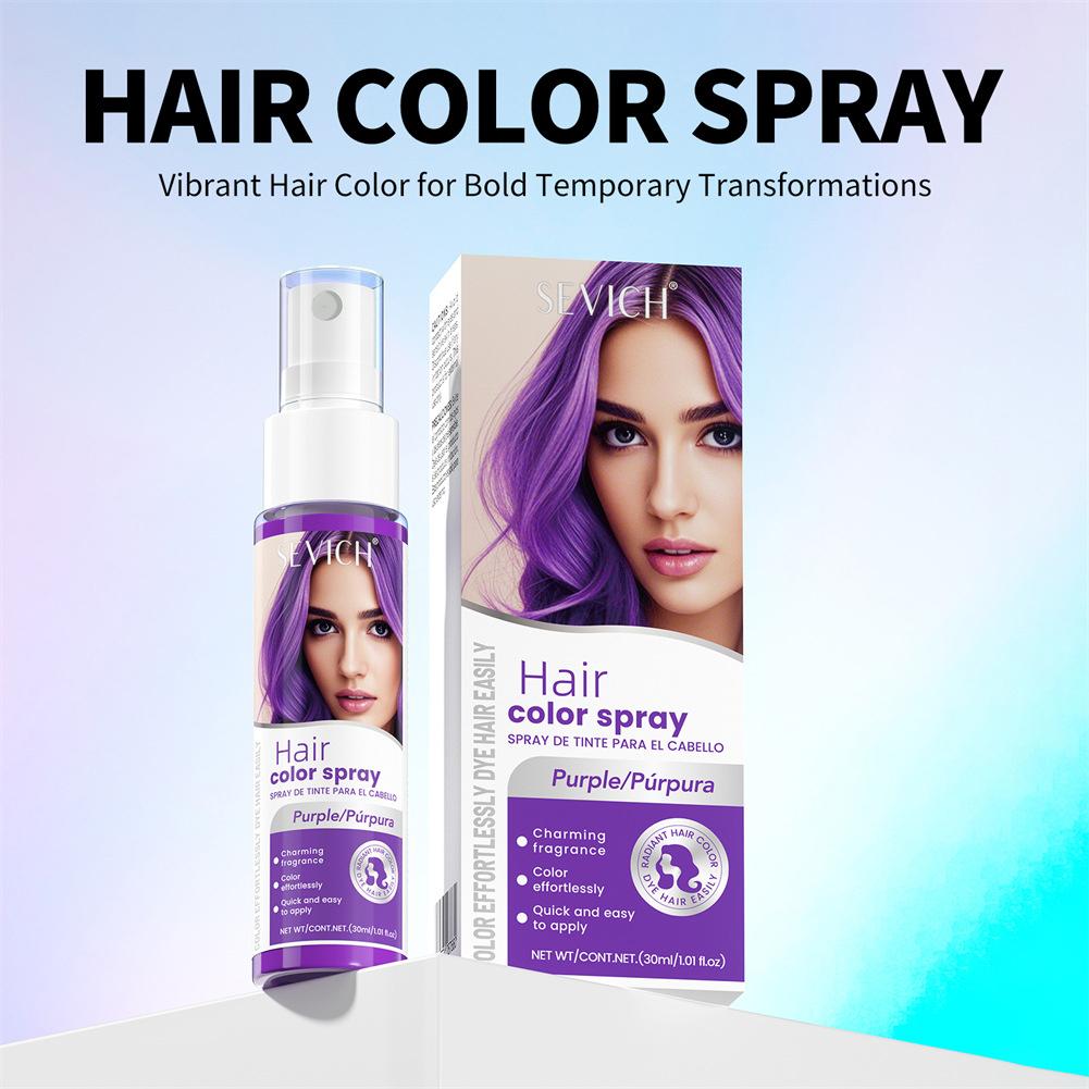 Temporary Hair Color Spray, DI - Hair Care Color ulasan dan harga