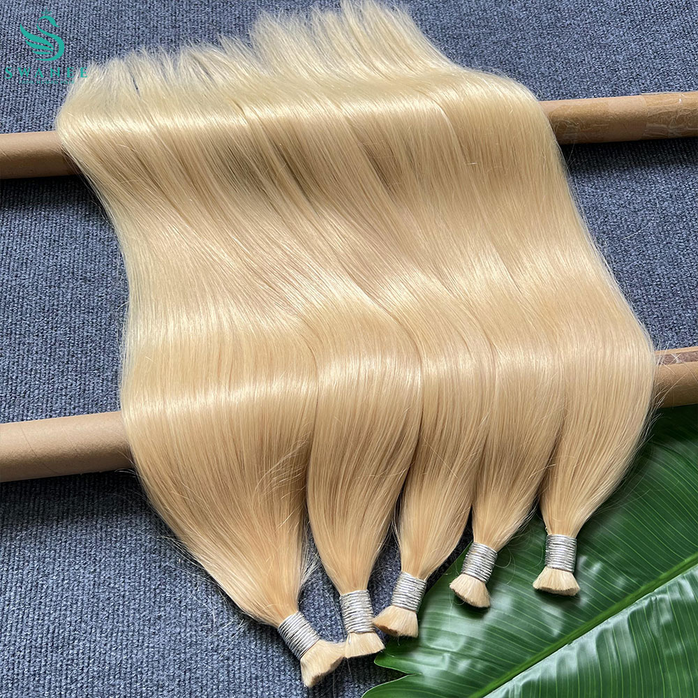 100% Real Human Hair Extension - Hair Care Color ulasan dan harga