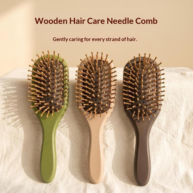 Natural Bamboo Hair Brush With - Hair Care Natur ulasan dan harga
