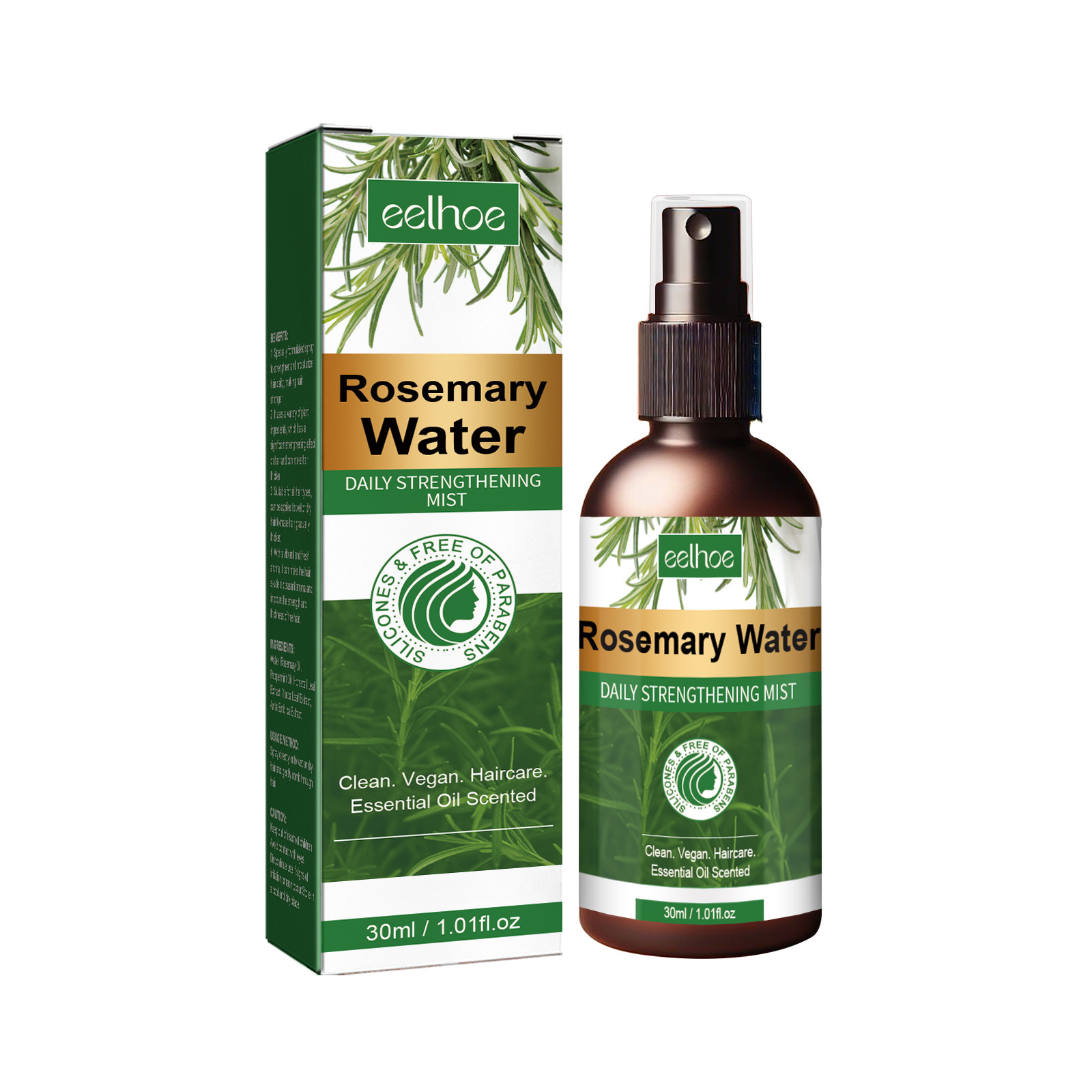 Rosemary Spray for Hair Nouris - Hair Care Natur ulasan dan harga
